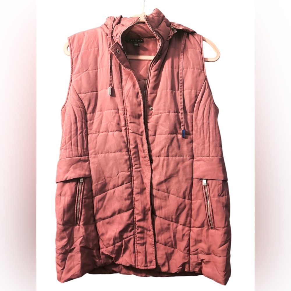 Dusty Rose/ Pink Puffer Vest ☃️❄️